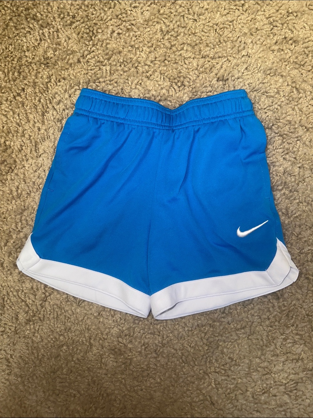 NWT Nike Light Photo Blue & White Shorts (4)